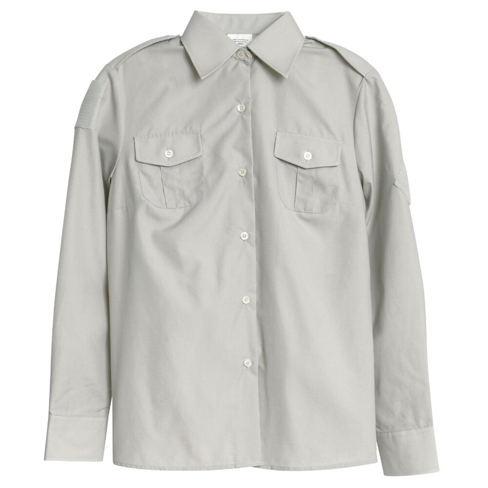 Ets LAPORTE (France) 70s Vintage Poplin Weave Maritime Shirt : M